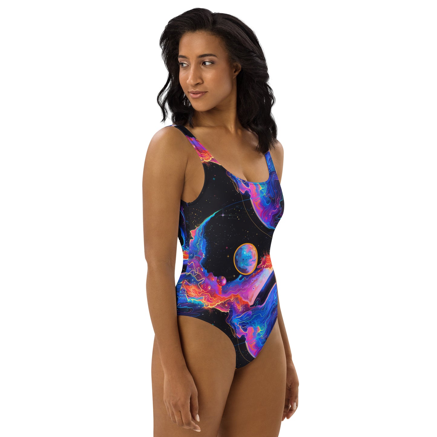 Planetary Highway One-Piece Swimsuit