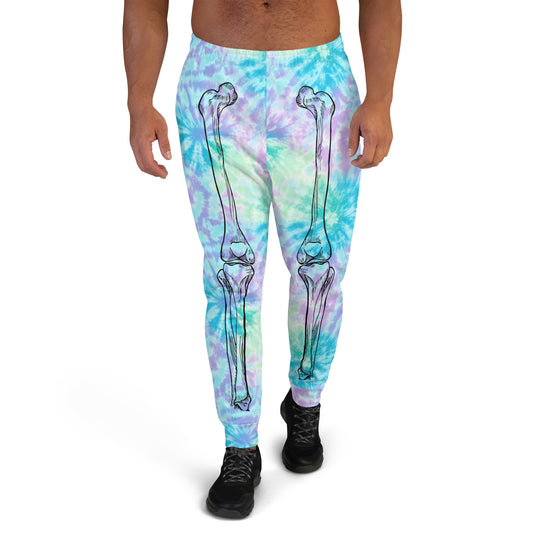 Candy Skeleton Halloween Men's Joggers