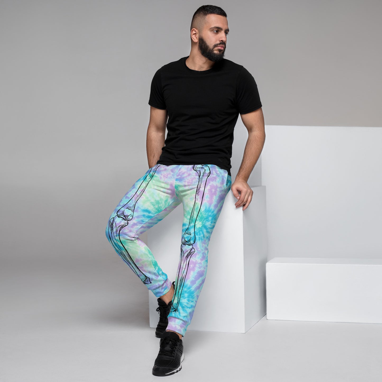 Candy Skeleton Halloween Men's Joggers