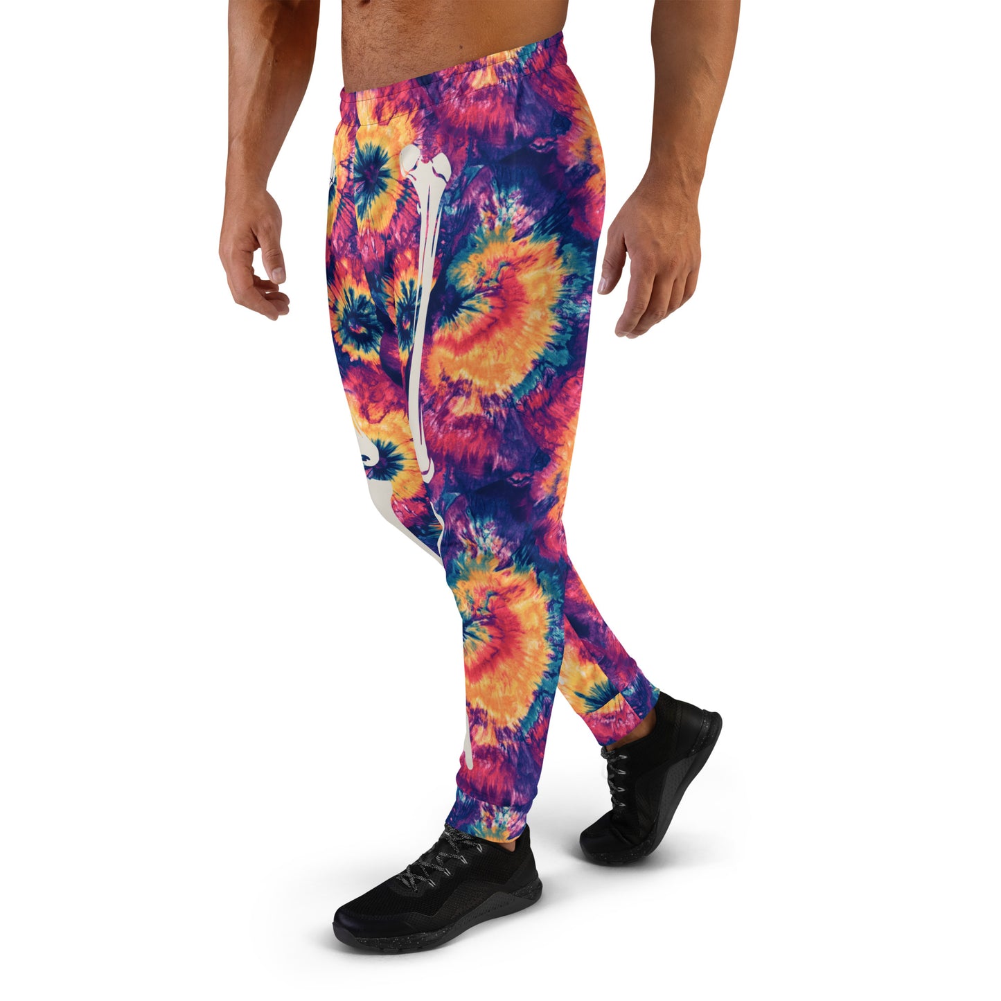 Sorbet Skeleton Halloween Men's Joggers