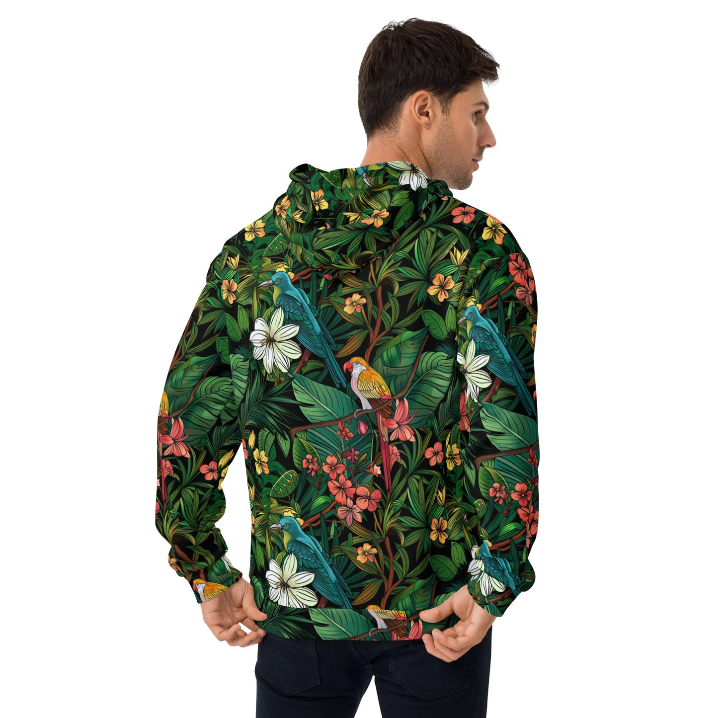 Feathers and Foliage Unisex Hoodie