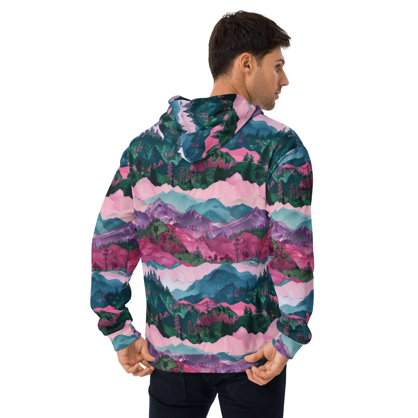 Rose Tinted Horizon Unisex Hoodie