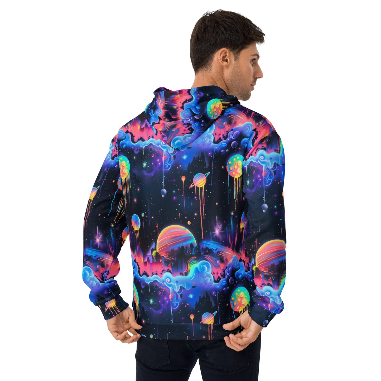Glowing Galaxy Unisex Hoodie
