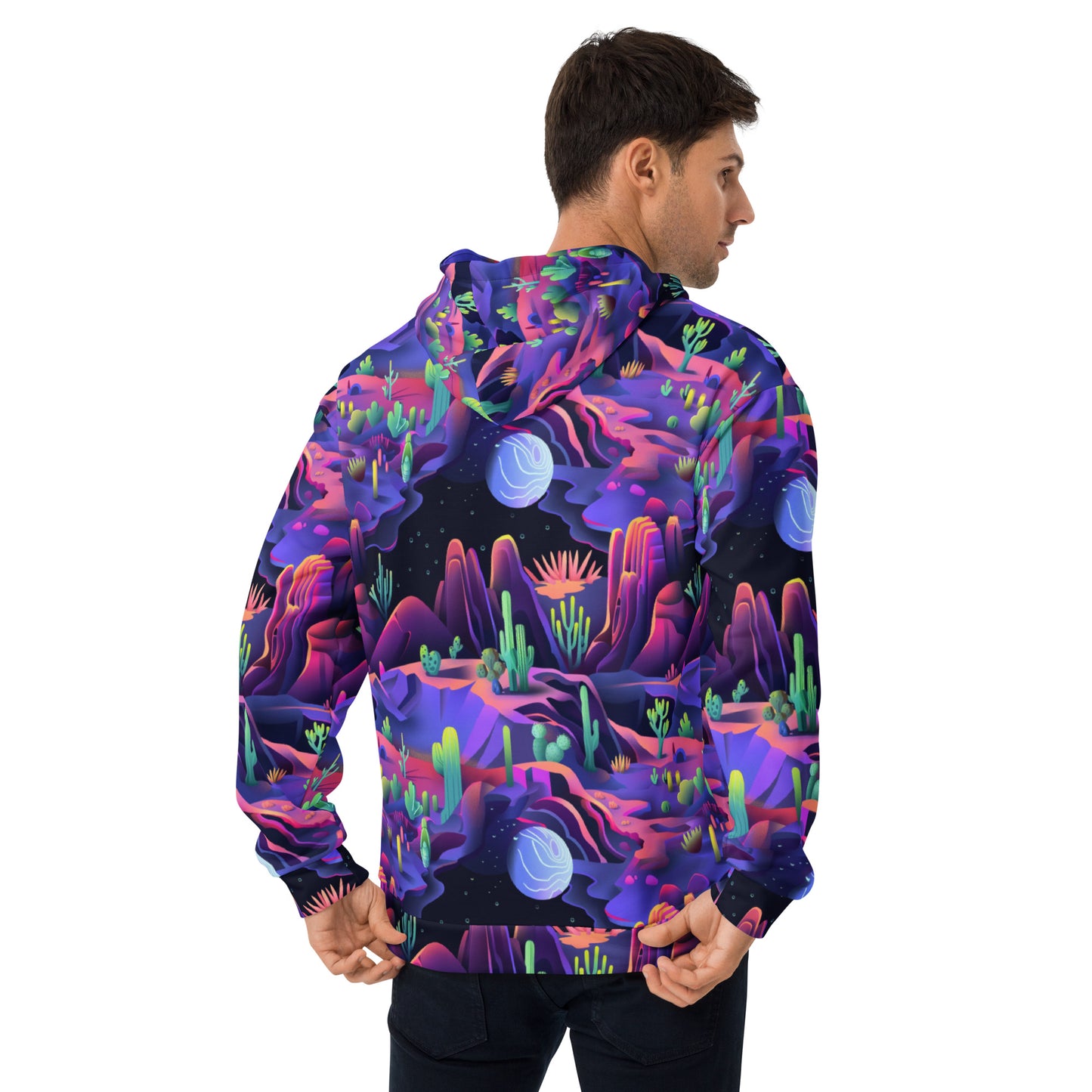 Moonlit Oasis Unisex Hoodie
