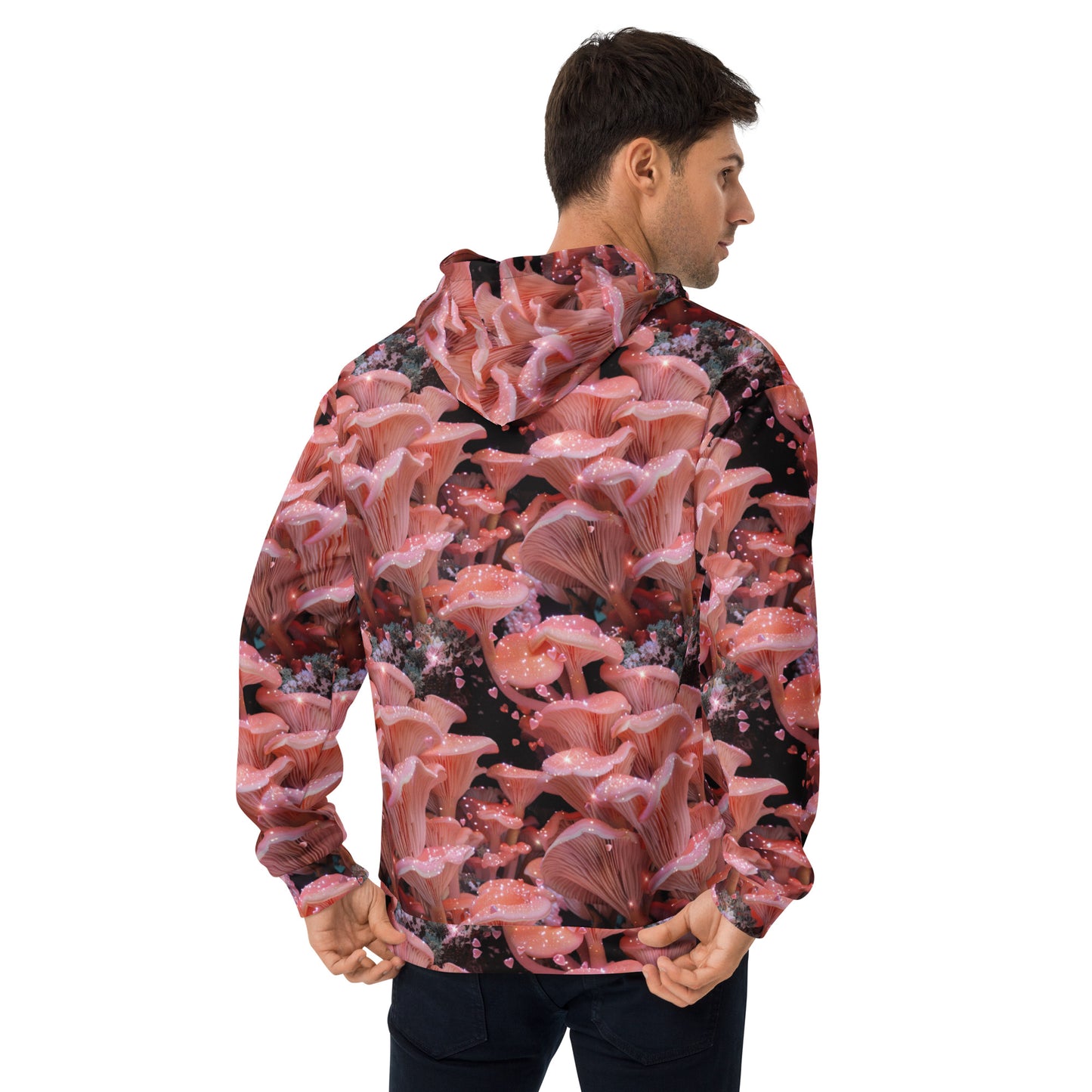 Pink Oyster Mushroom Unisex Hoodie