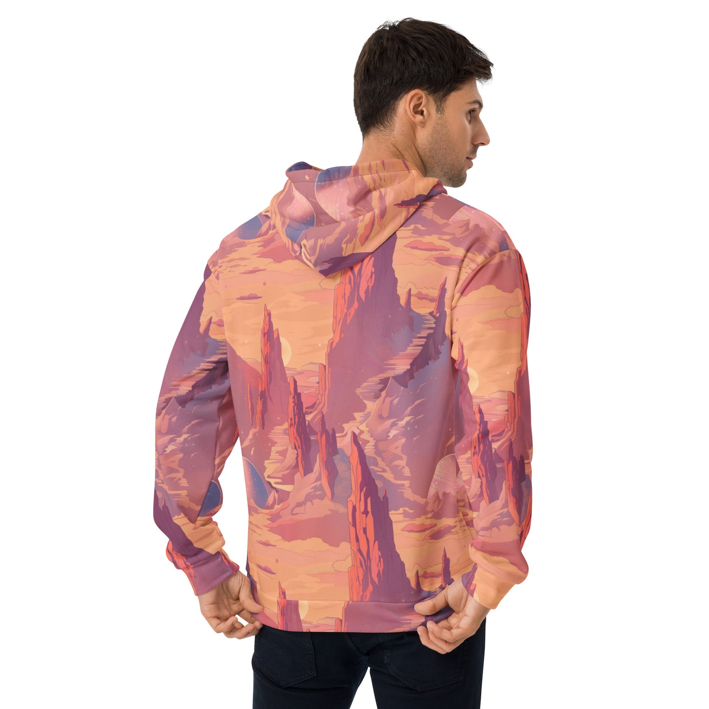 Martian Landscape Unisex Hoodie
