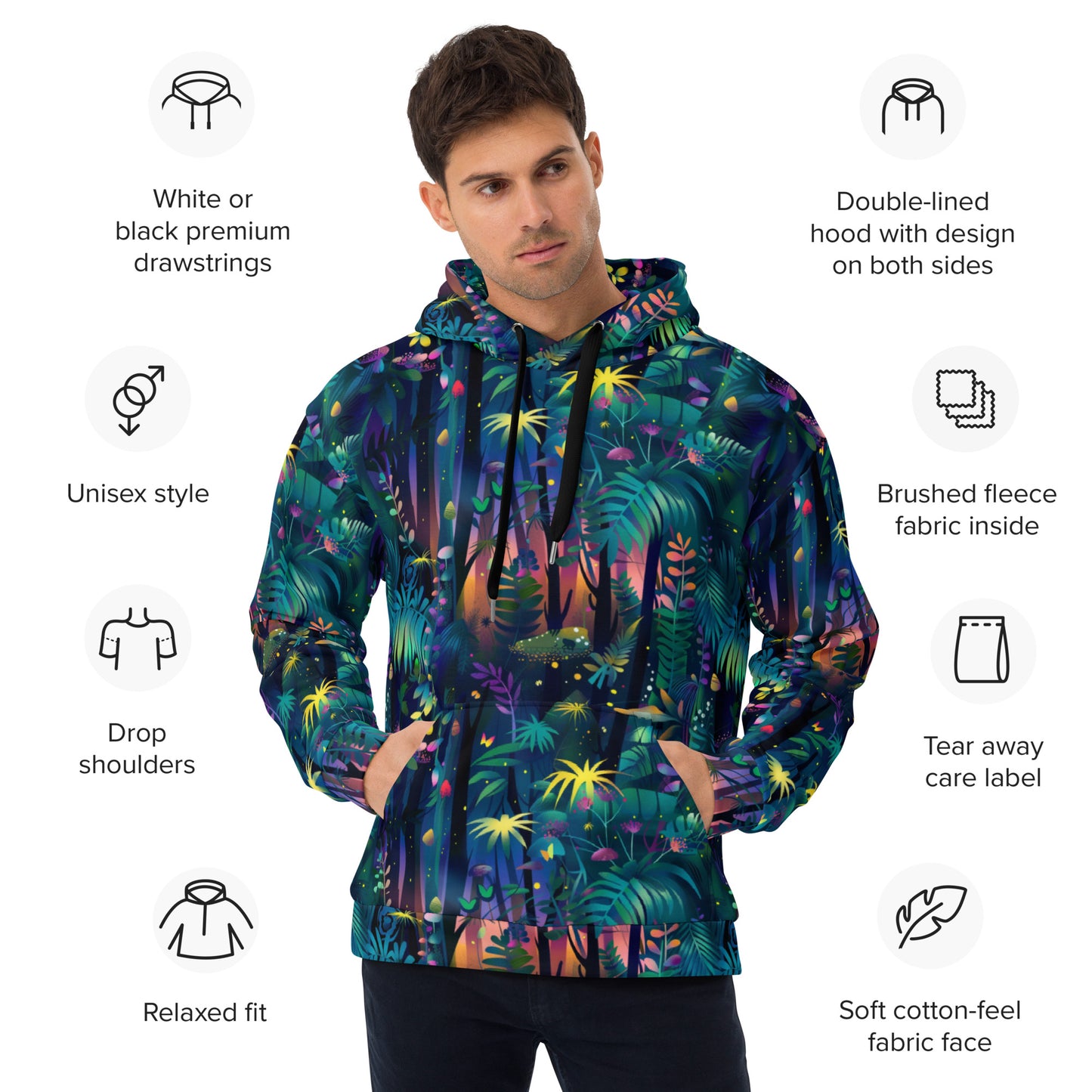 Jungle Oasis Unisex Hoodie