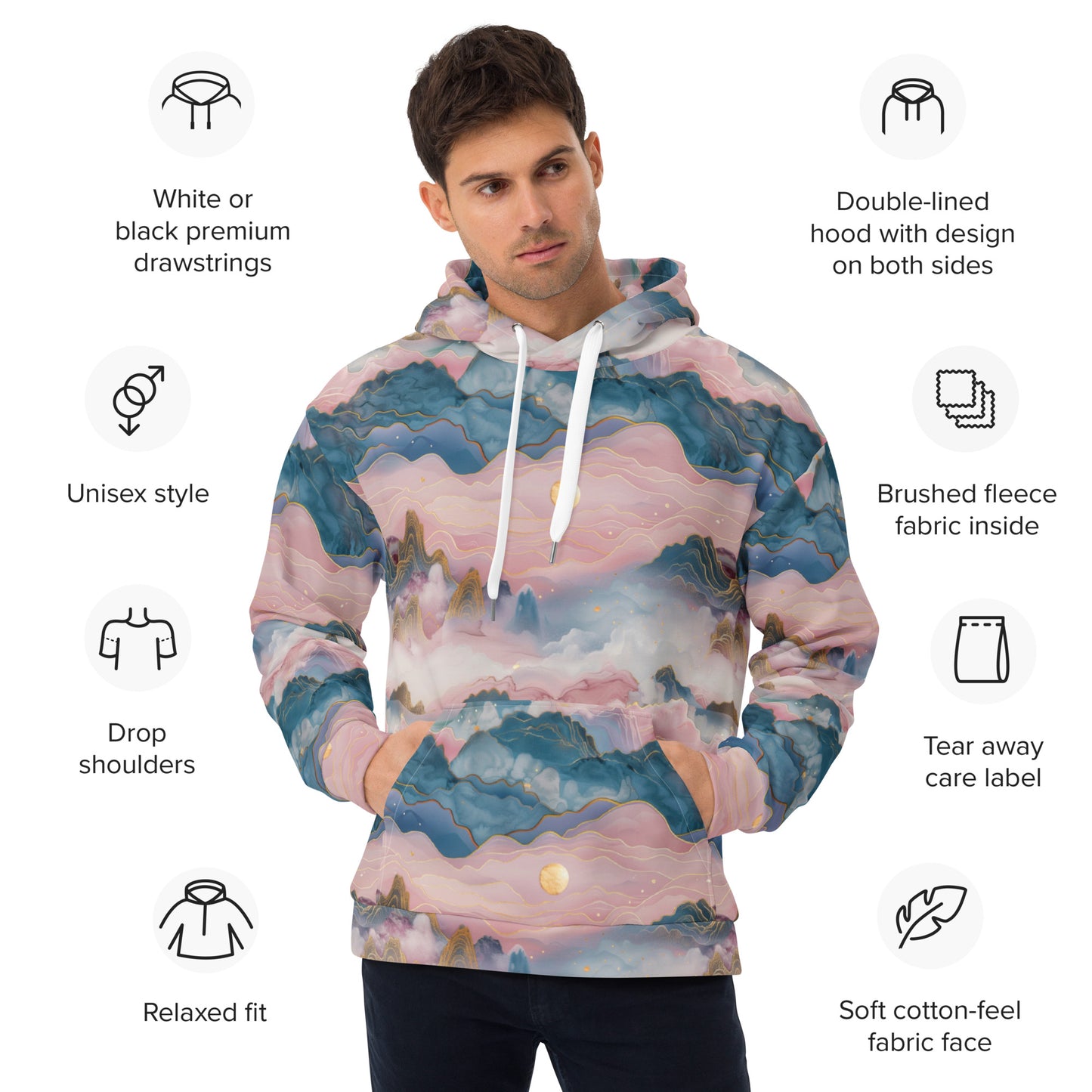 Dreaming in Pink Unisex Hoodie