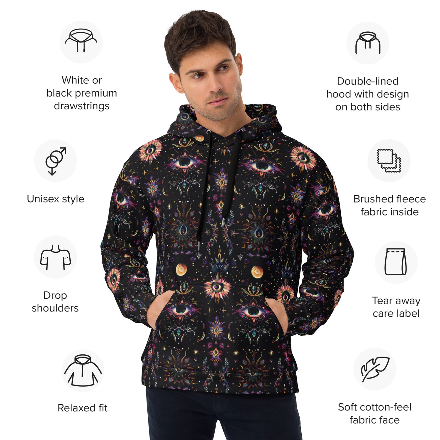 Evil Eye Unisex Hoodie