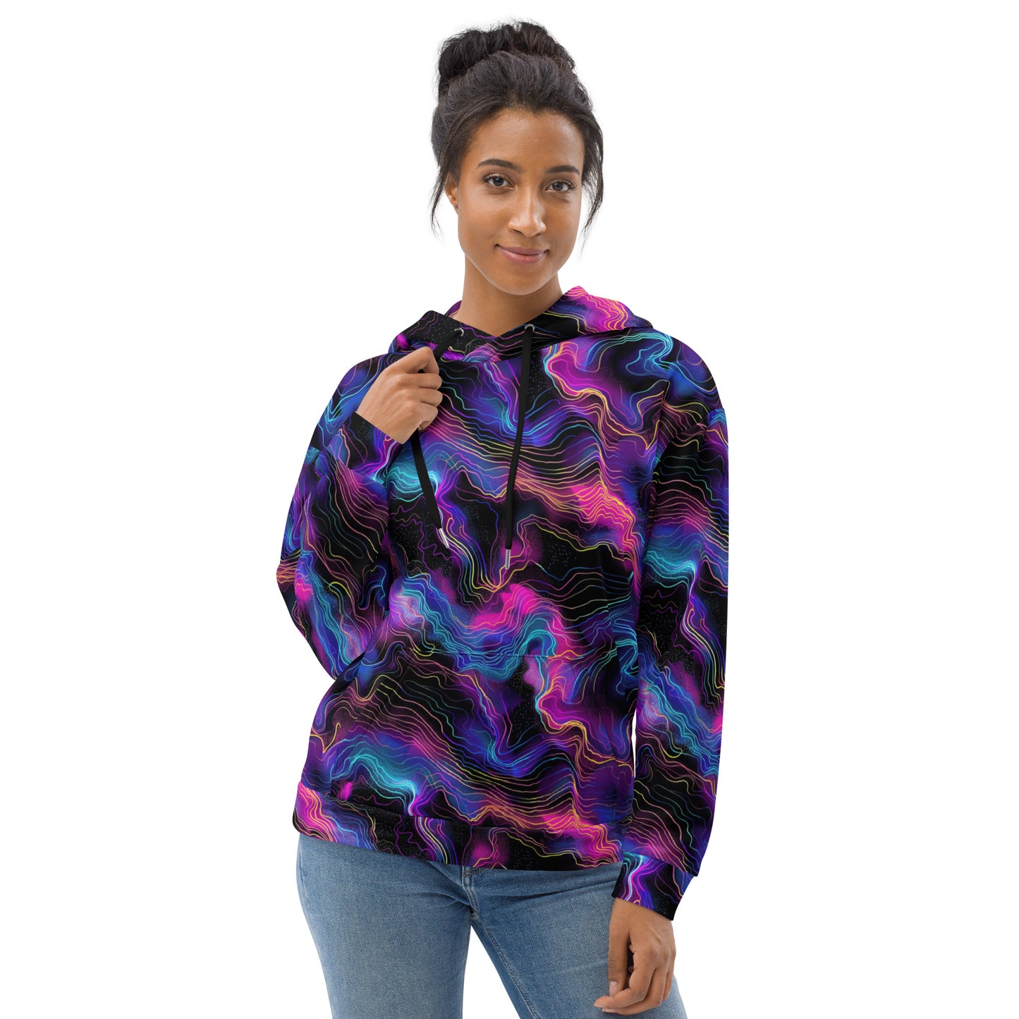 Electrifying Unisex Hoodie