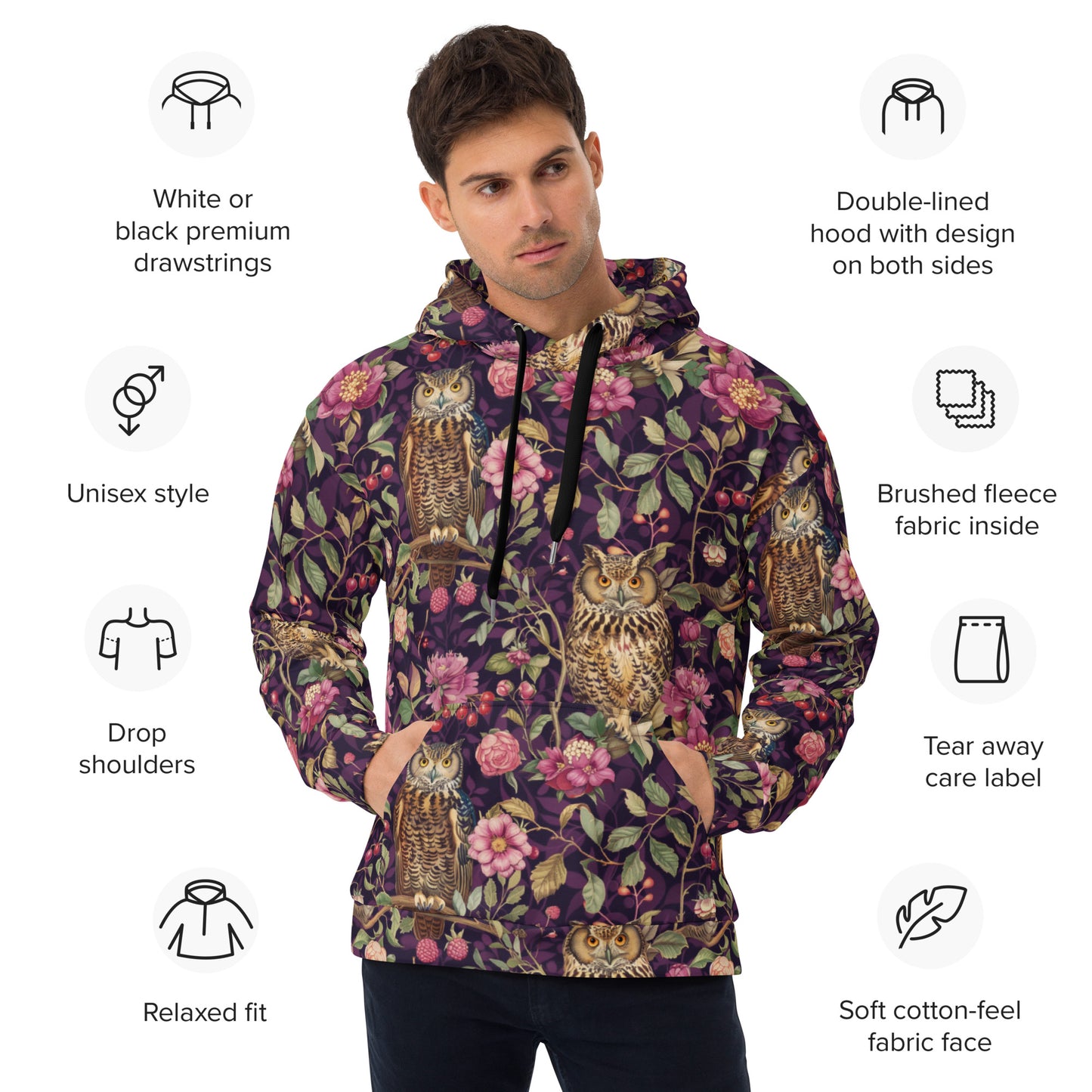 Woodland Whimsy Unisex Hoodie
