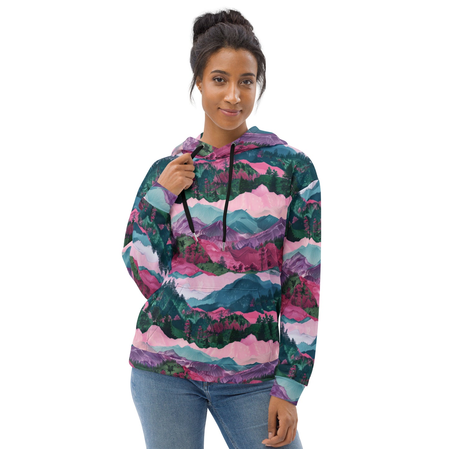 Rose Tinted Horizon Unisex Hoodie