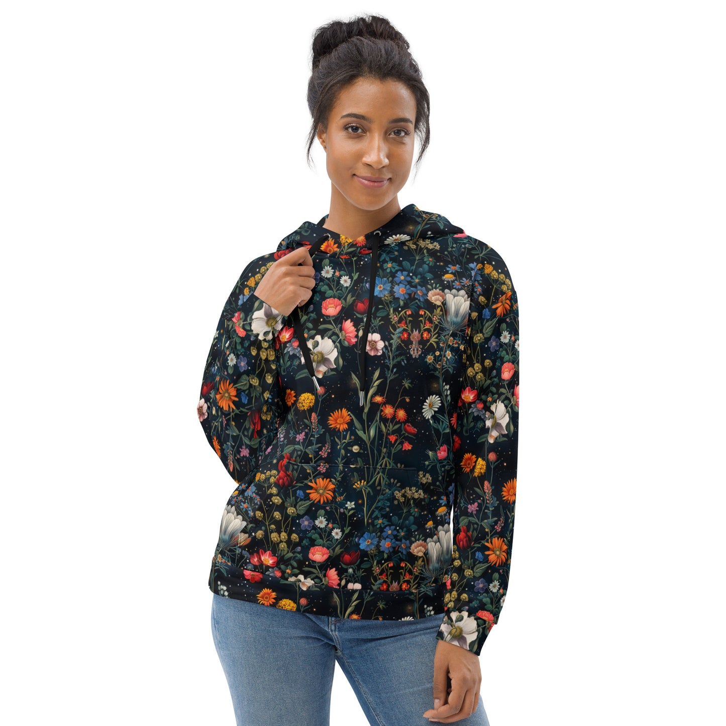 Astral Bloomscape Unisex Hoodie