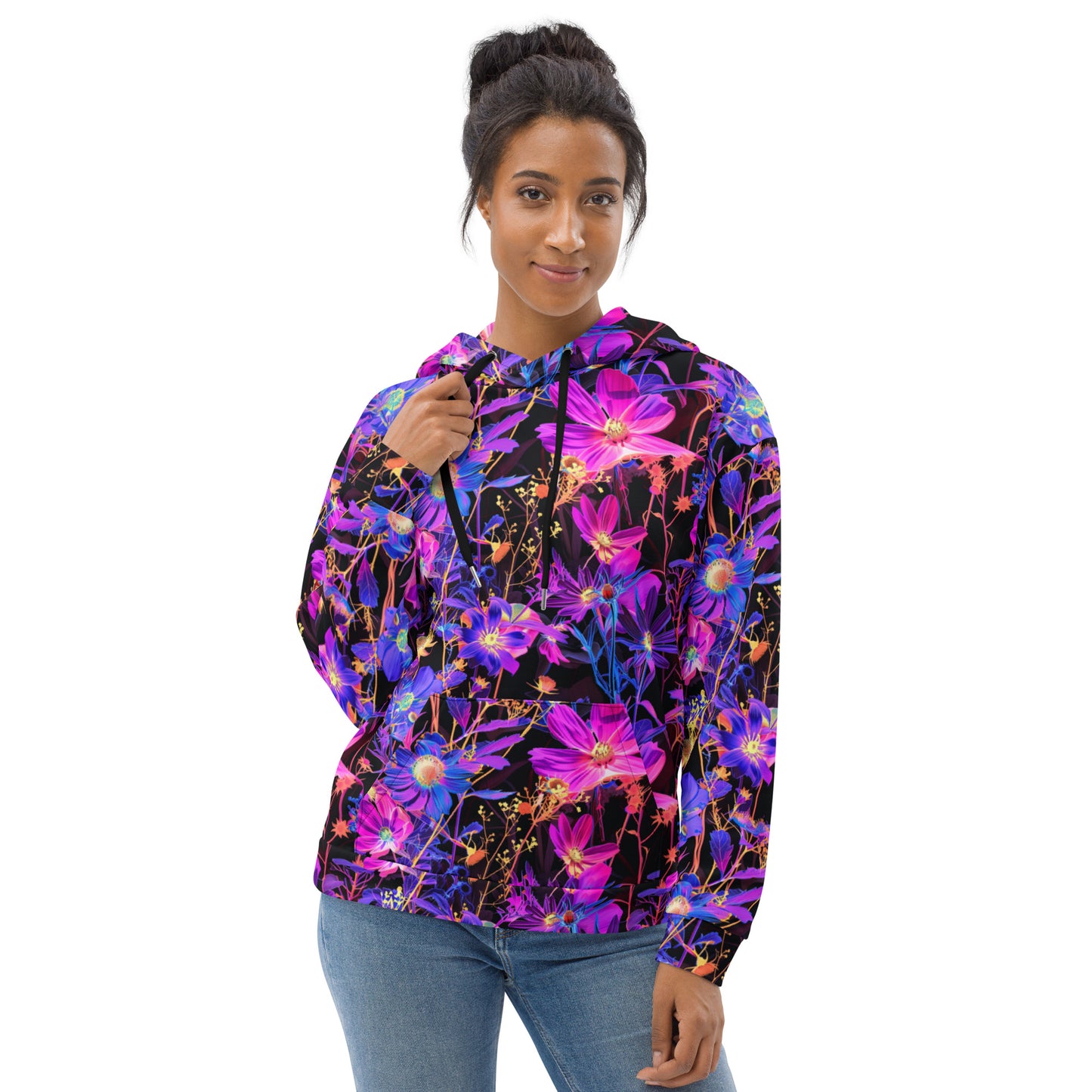 Exotic Floral Unisex Hoodie