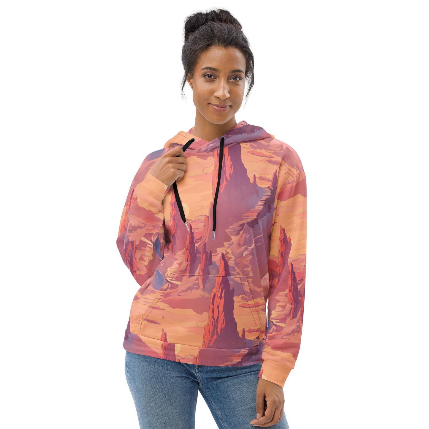 Martian Landscape Unisex Hoodie