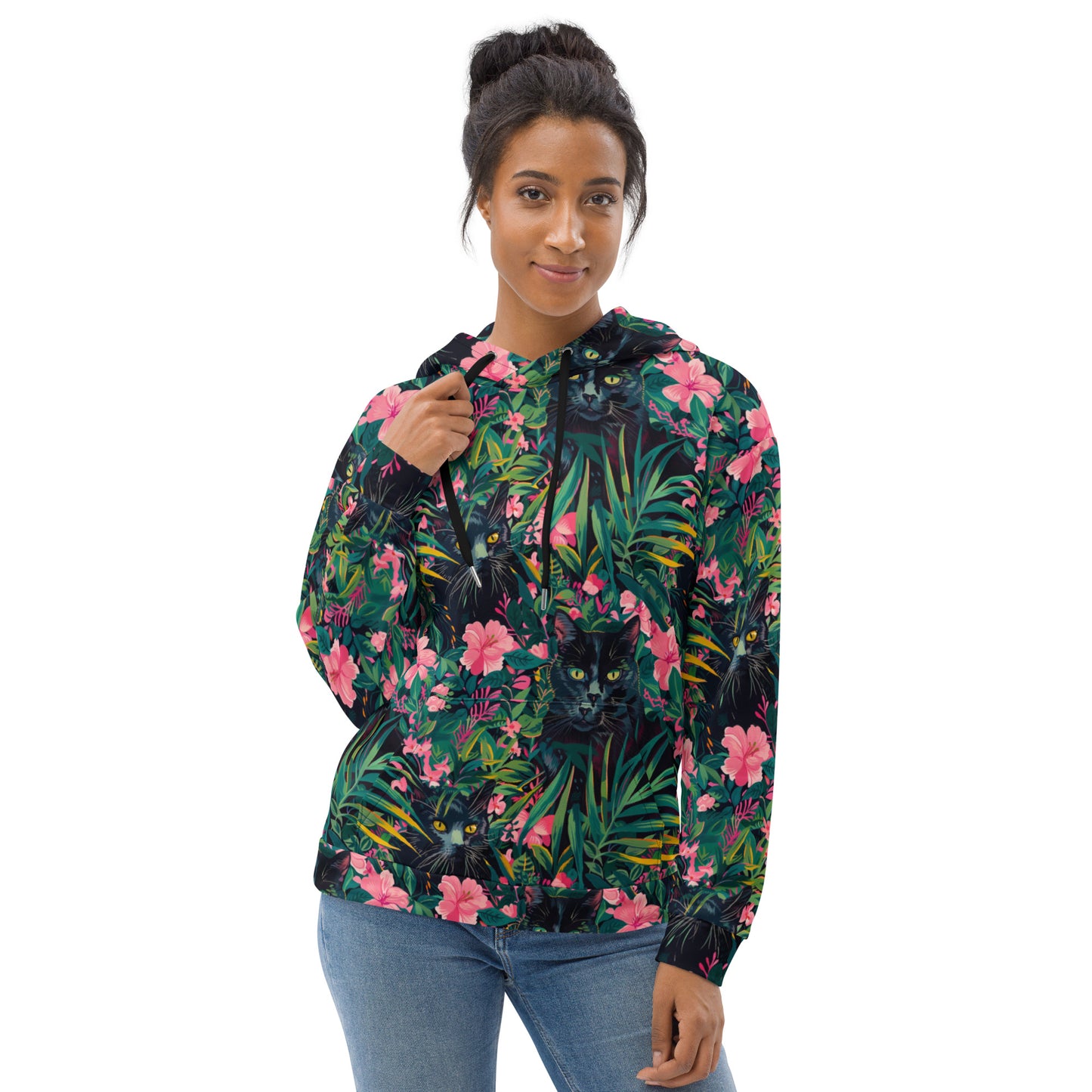 Floral Void Unisex Hoodie