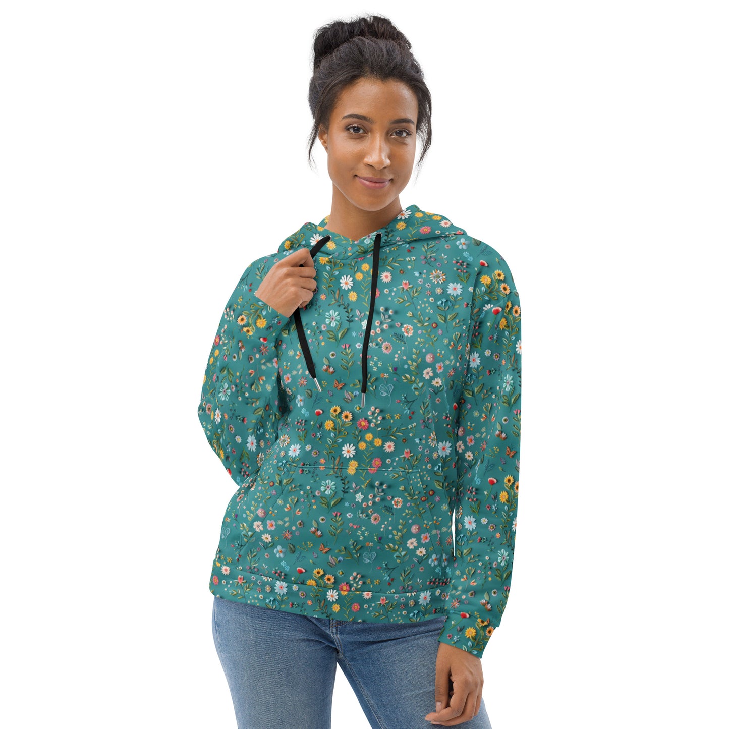 Petal Patch Unisex Hoodie