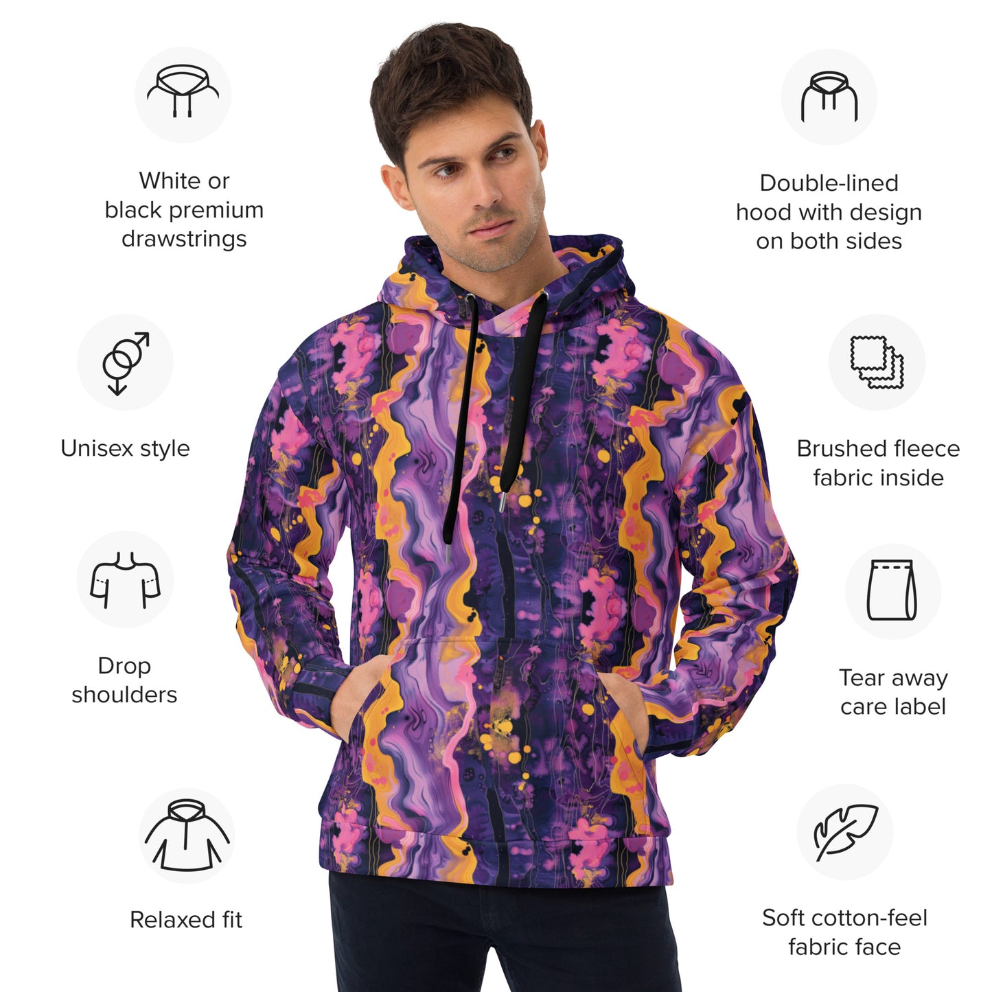 Berry Citrus Unisex Hoodie