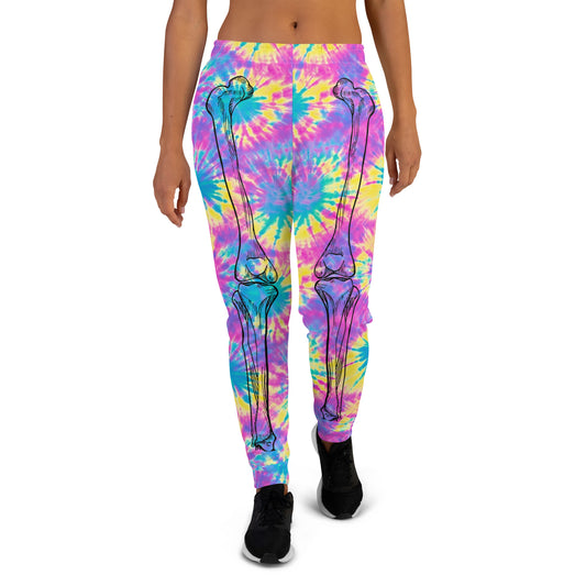 Sherbet Skeleton Halloween Women's Joggers