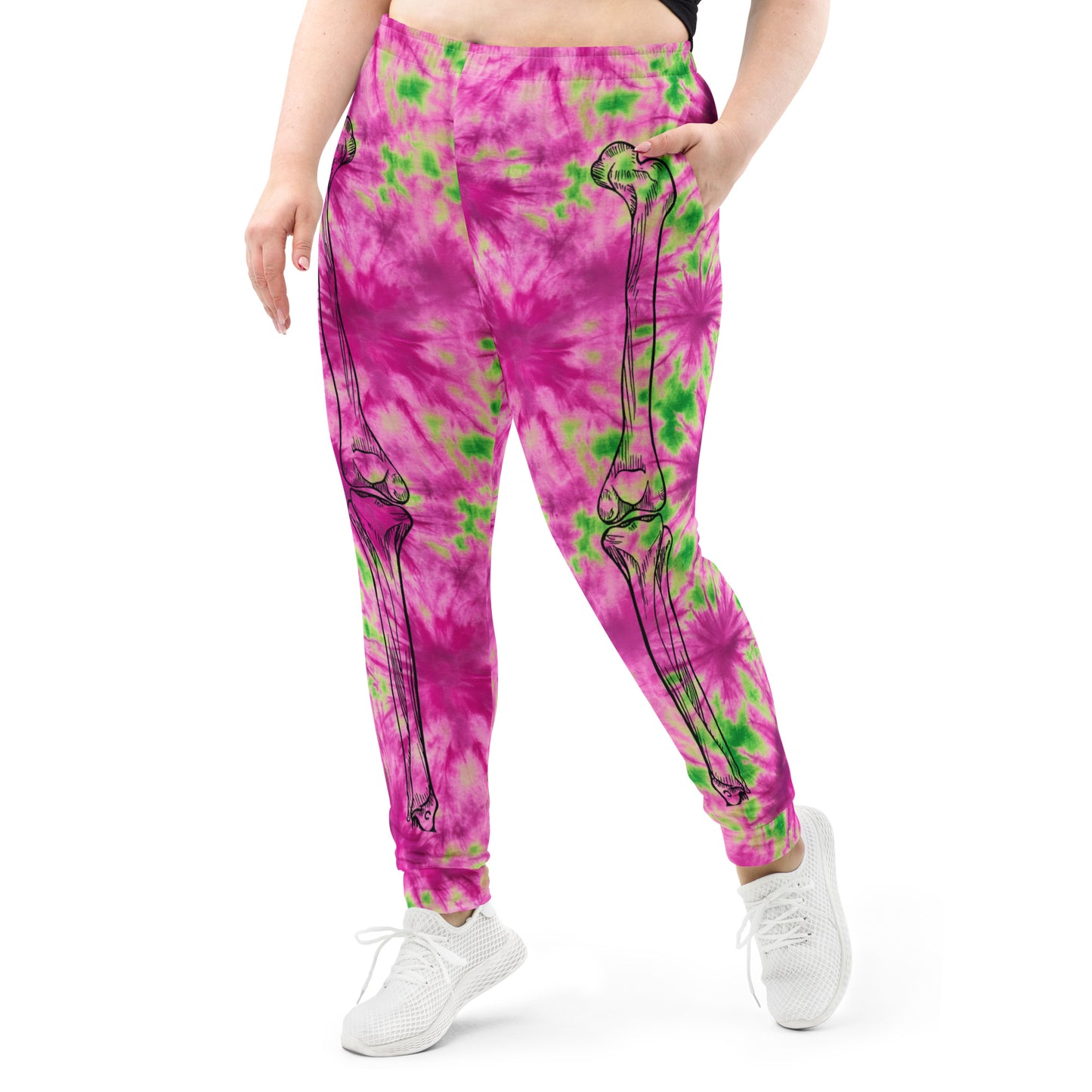 Watermelon Skeleton Halloween Women's Joggers