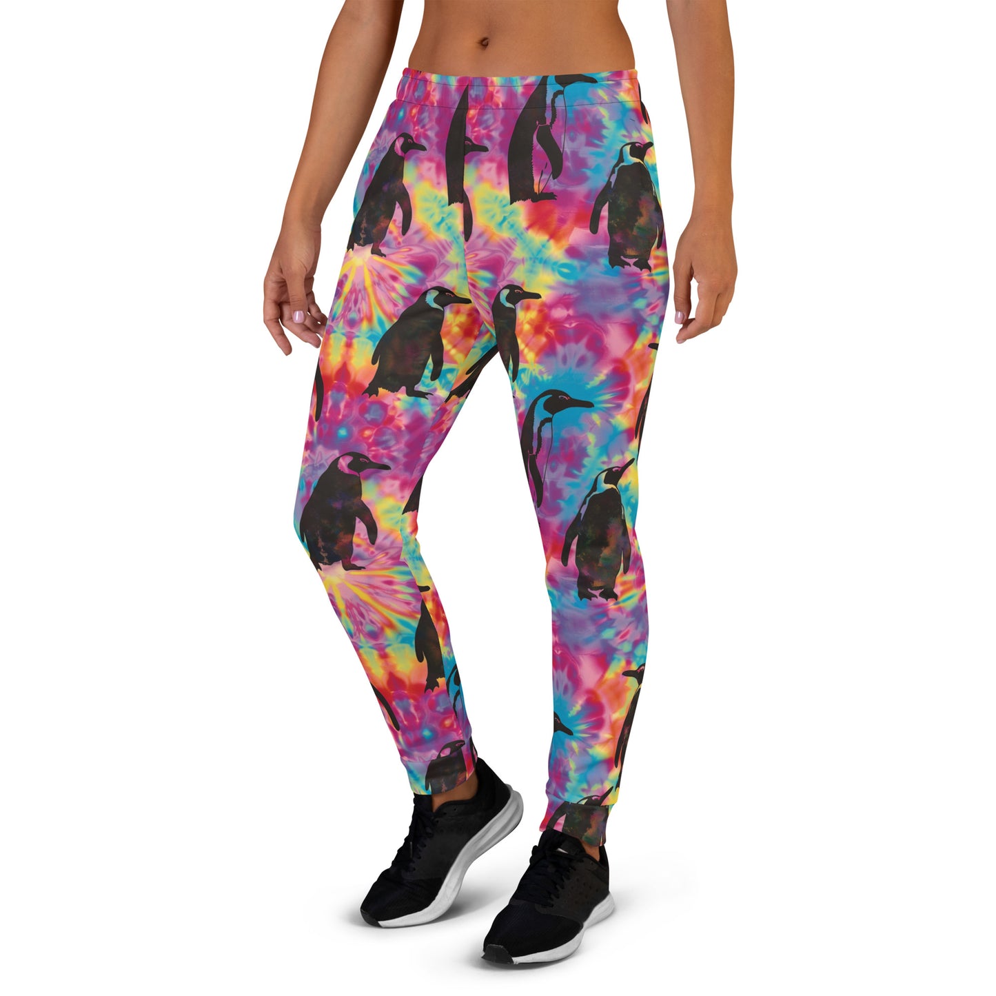 Penguin Rave Tie Dye Women's Joggers