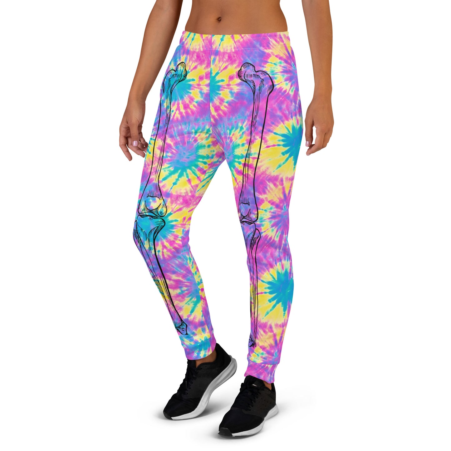 Sherbet Skeleton Halloween Women's Joggers