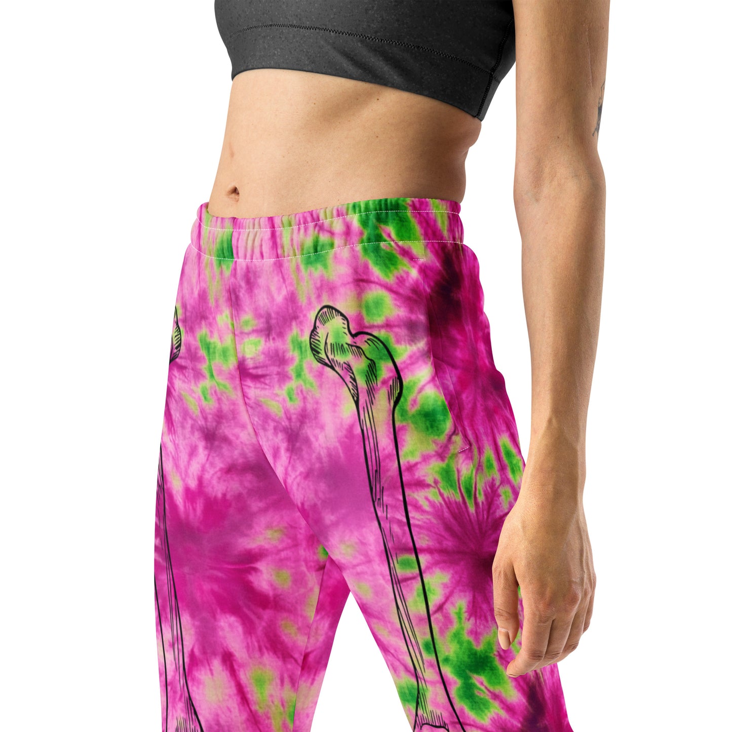 Watermelon Skeleton Halloween Women's Joggers