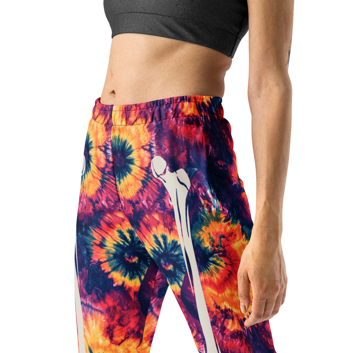 Sorbet Skeleton Halloween Women's Joggers