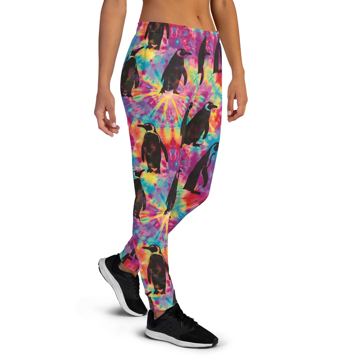 Penguin Rave Tie Dye Women's Joggers