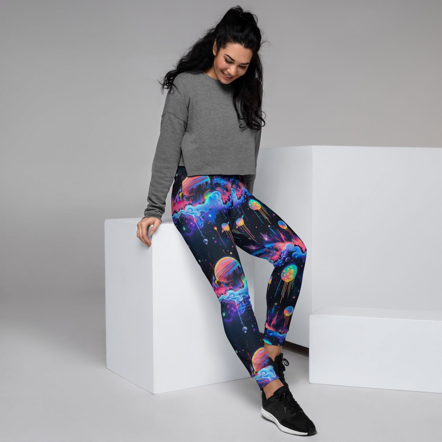 Glowing Galaxy Women's Joggers