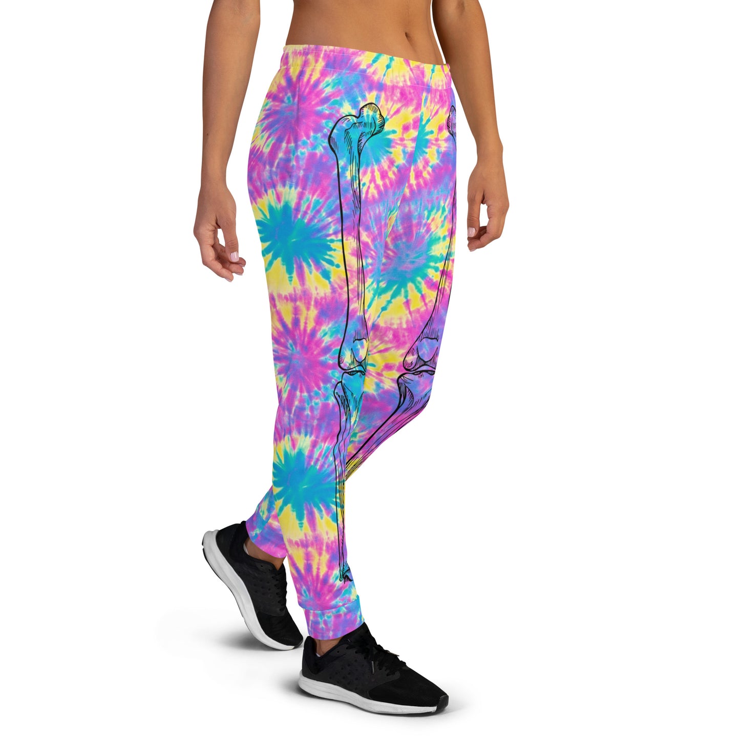 Sherbet Skeleton Halloween Women's Joggers