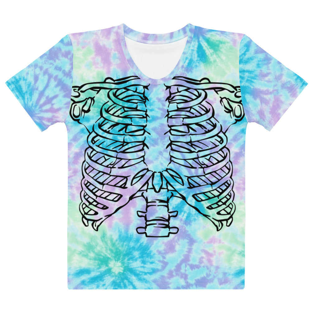 Candy Rib Cage Halloween Women's T-shirt