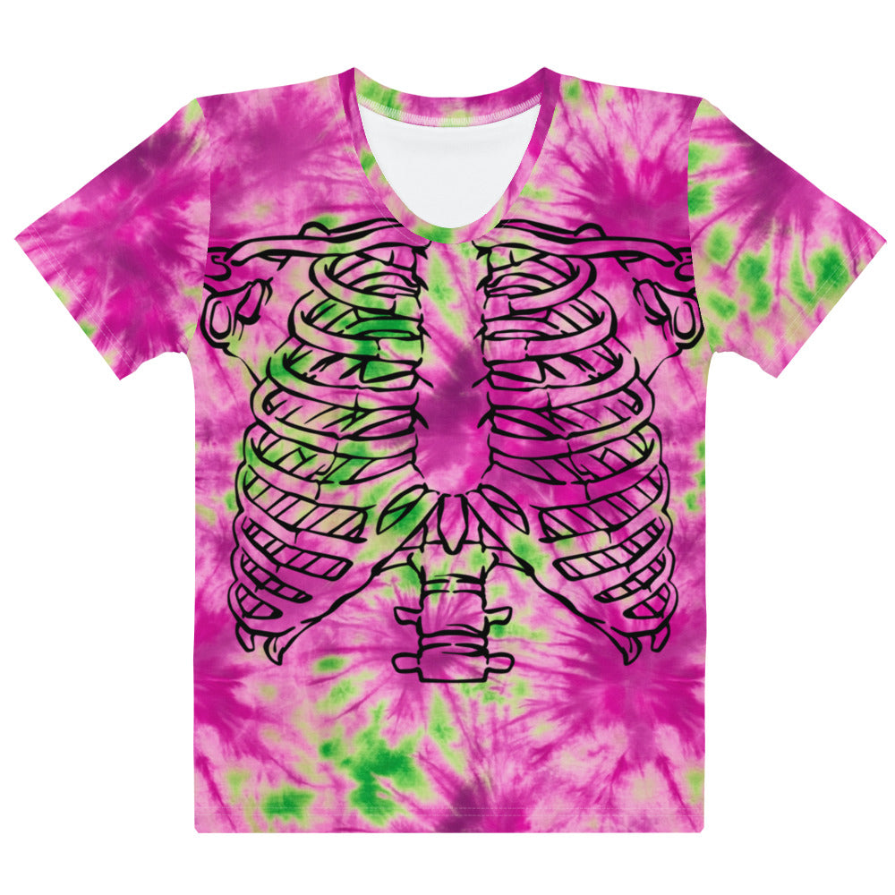 Watermelon Rib Cage Halloween Women's T-shirt