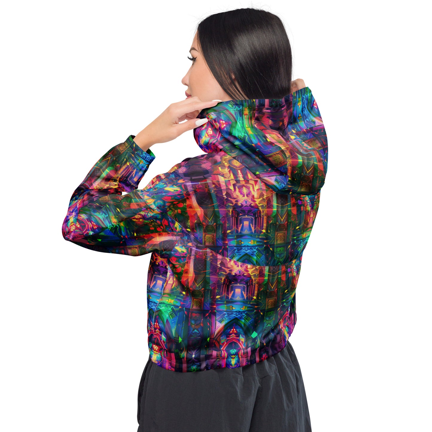 Light Bringer Women’s Cropped Windbreaker
