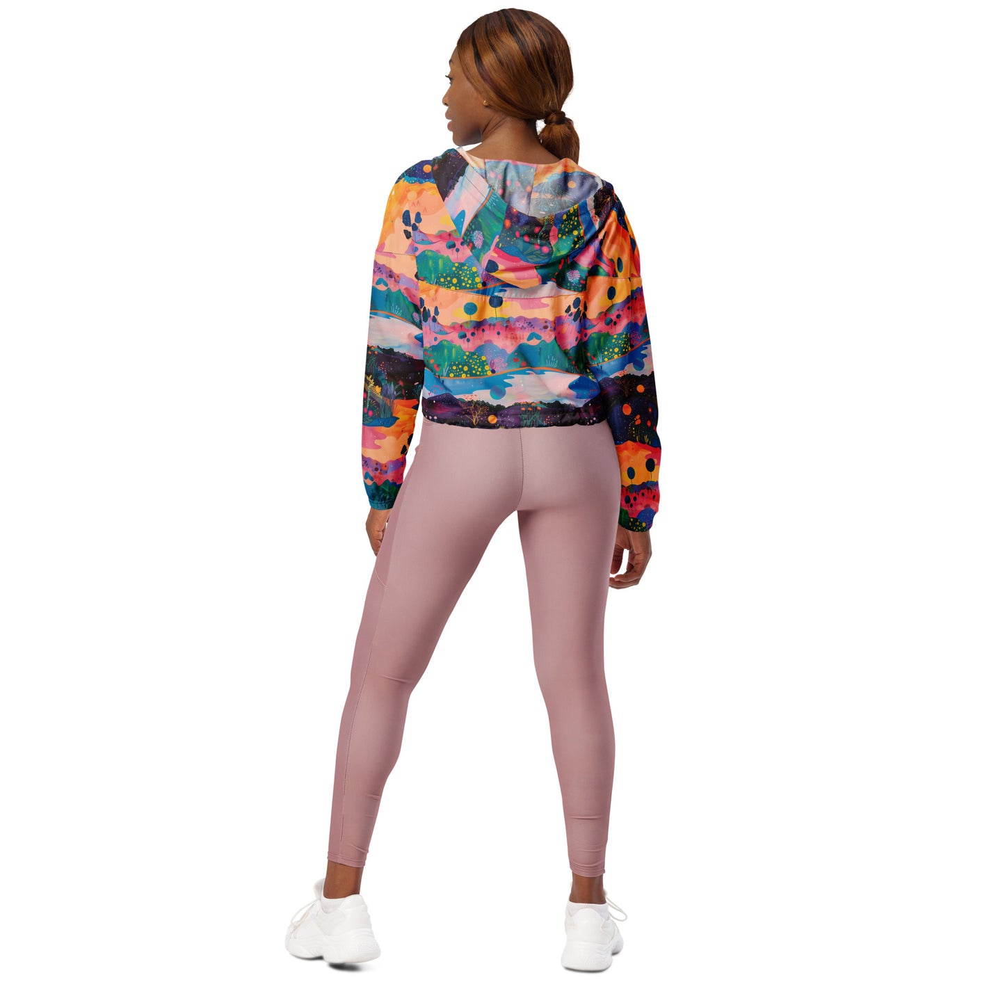 Rolling Meadow Women’s Cropped Windbreaker