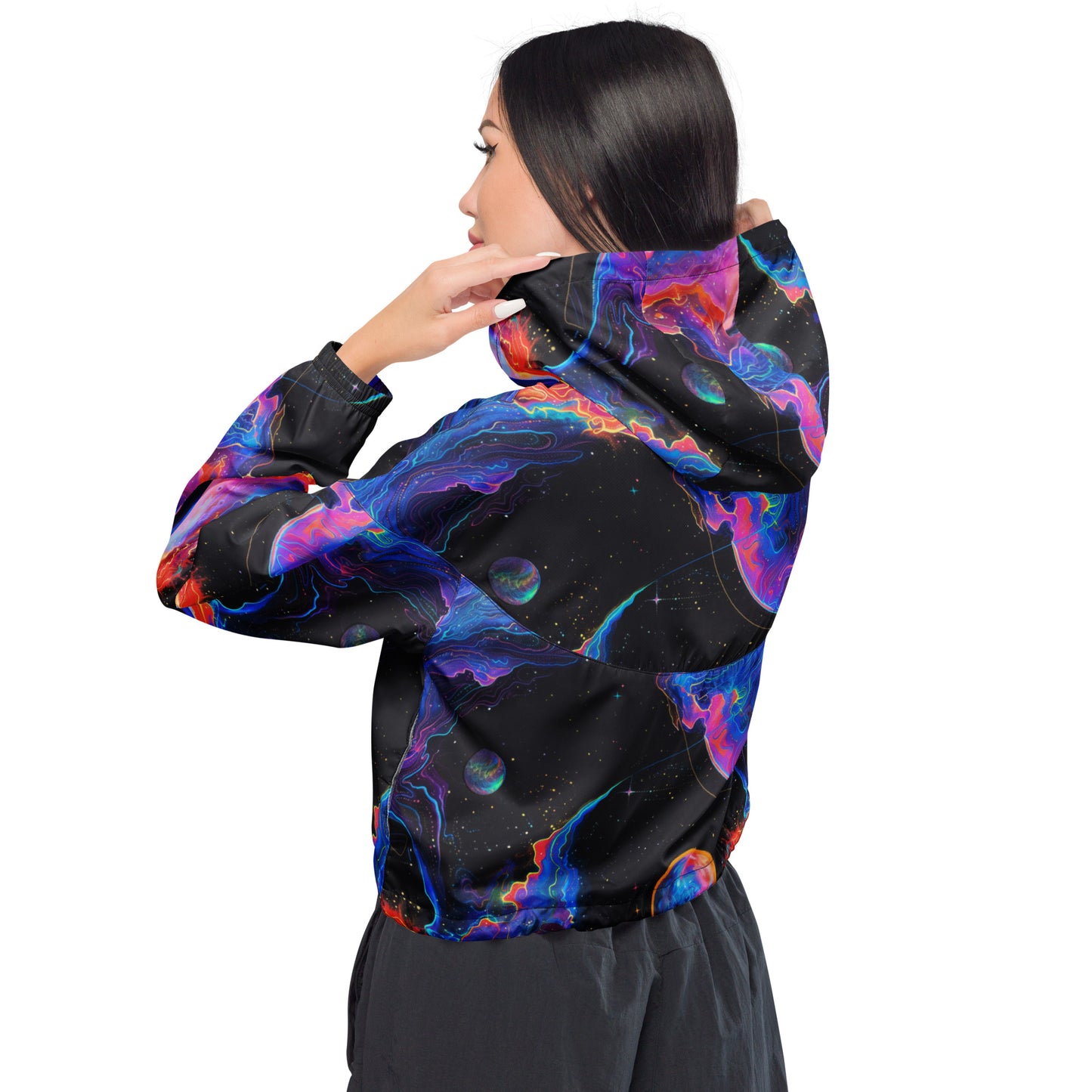 Planetary Highway Women’s Cropped Windbreaker