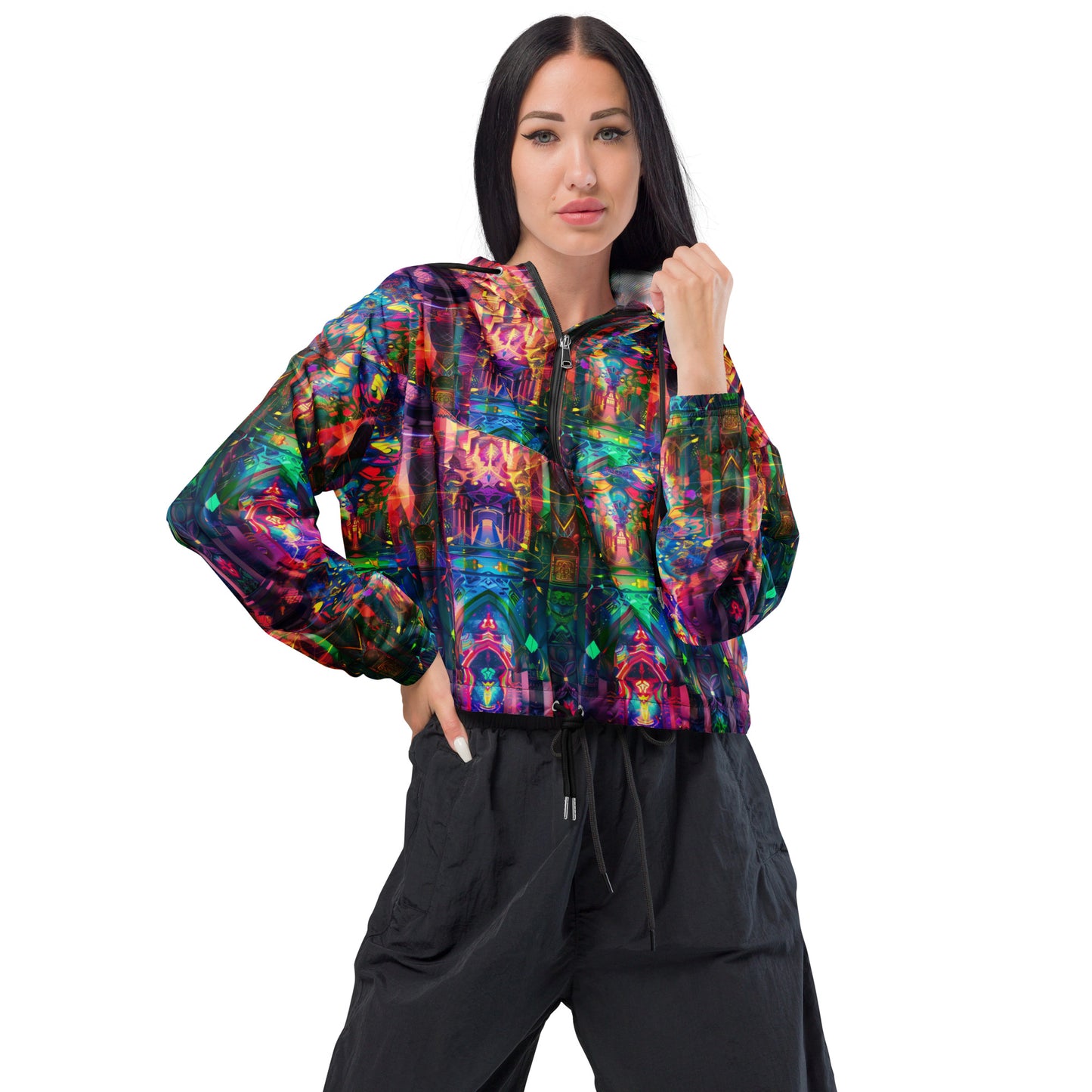 Light Bringer Women’s Cropped Windbreaker