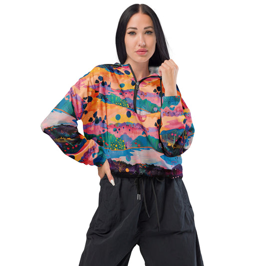 Rolling Meadow Women’s Cropped Windbreaker