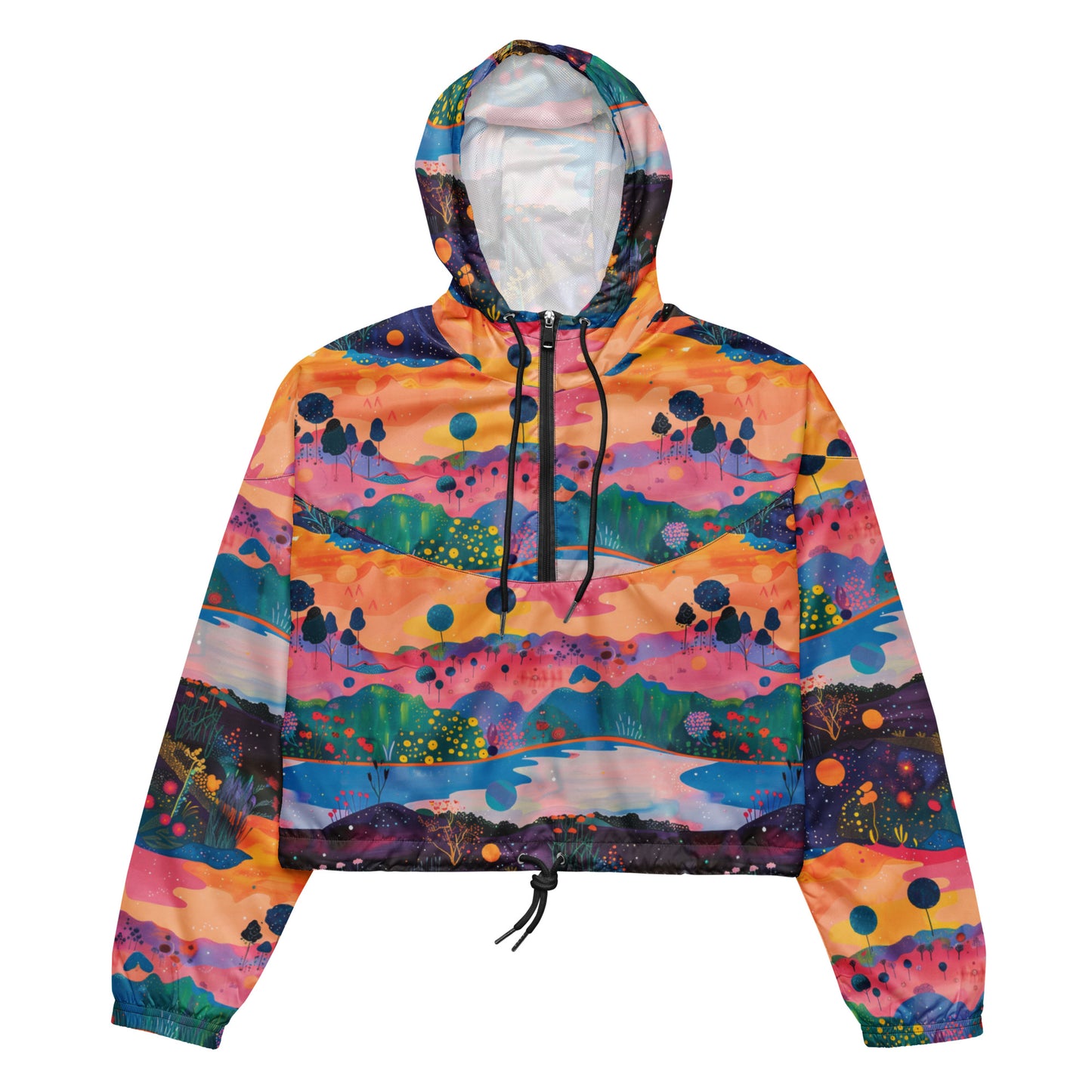 Rolling Meadow Women’s Cropped Windbreaker