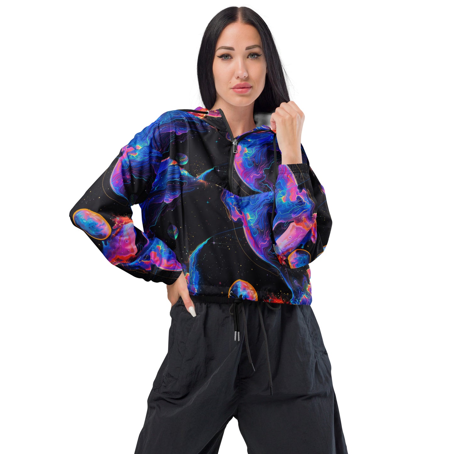 Planetary Highway Women’s Cropped Windbreaker
