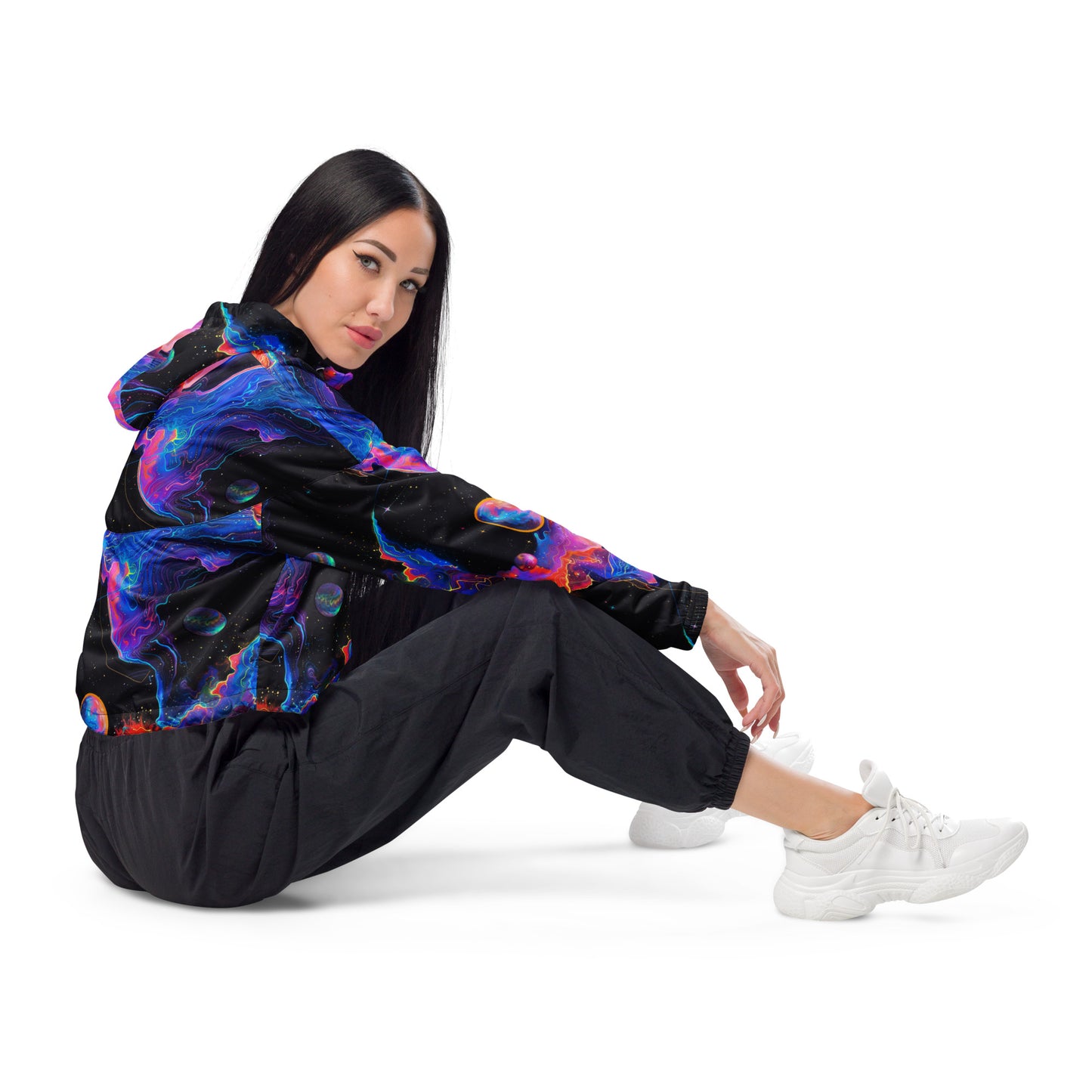 Planetary Highway Women’s Cropped Windbreaker