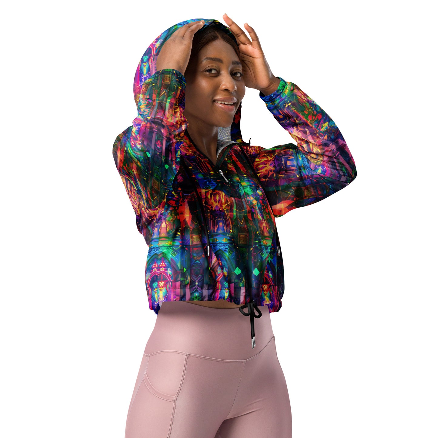 Light Bringer Women’s Cropped Windbreaker