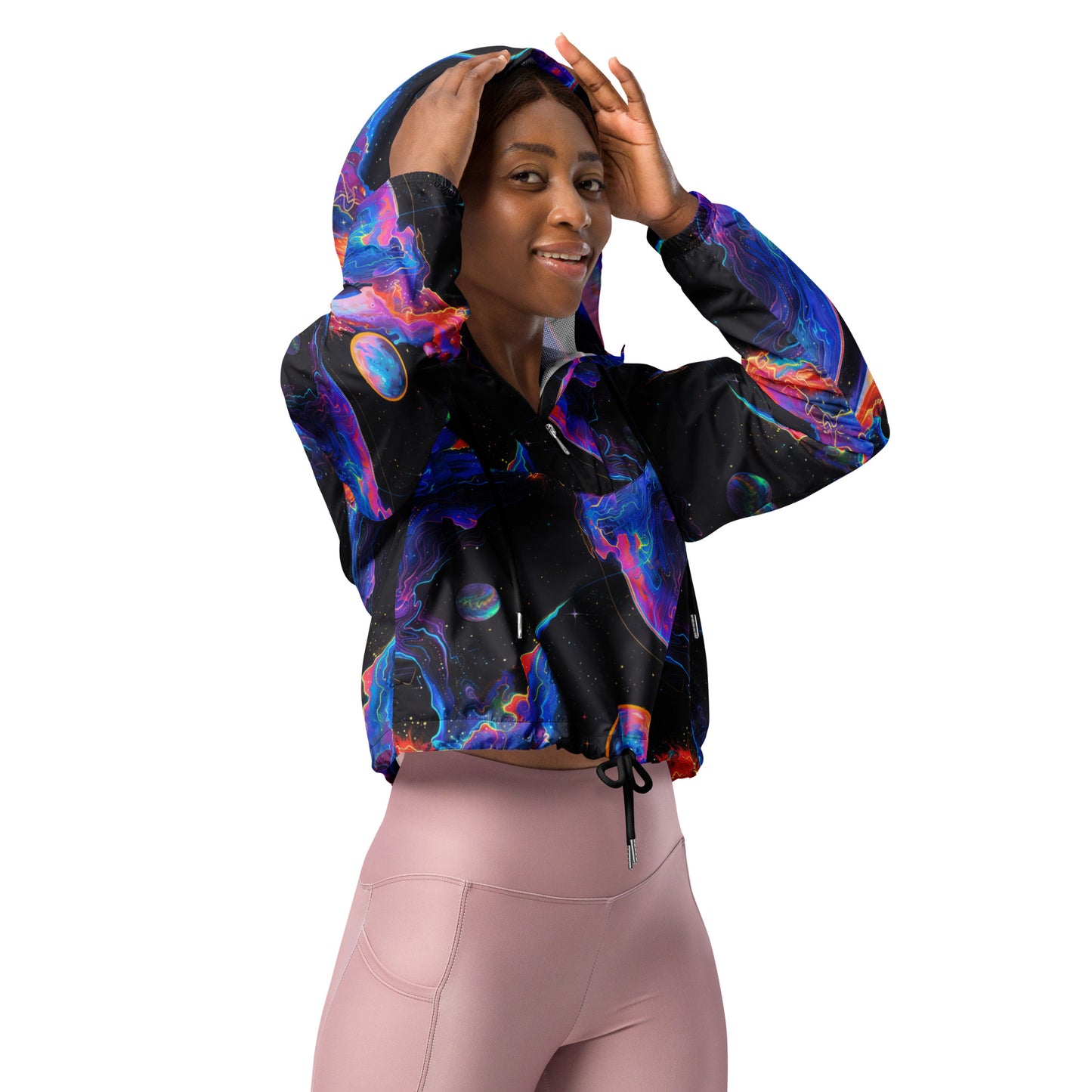Planetary Highway Women’s Cropped Windbreaker