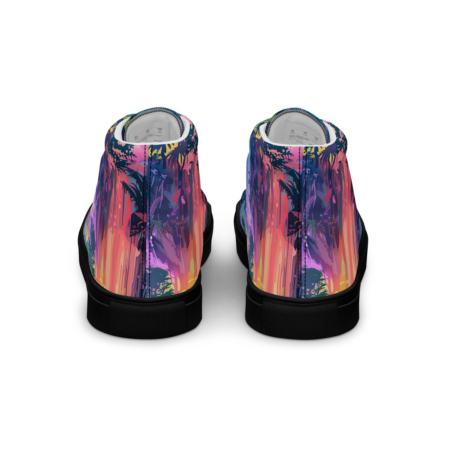 Sun Catcher Women’s High Top Canvas Shoes