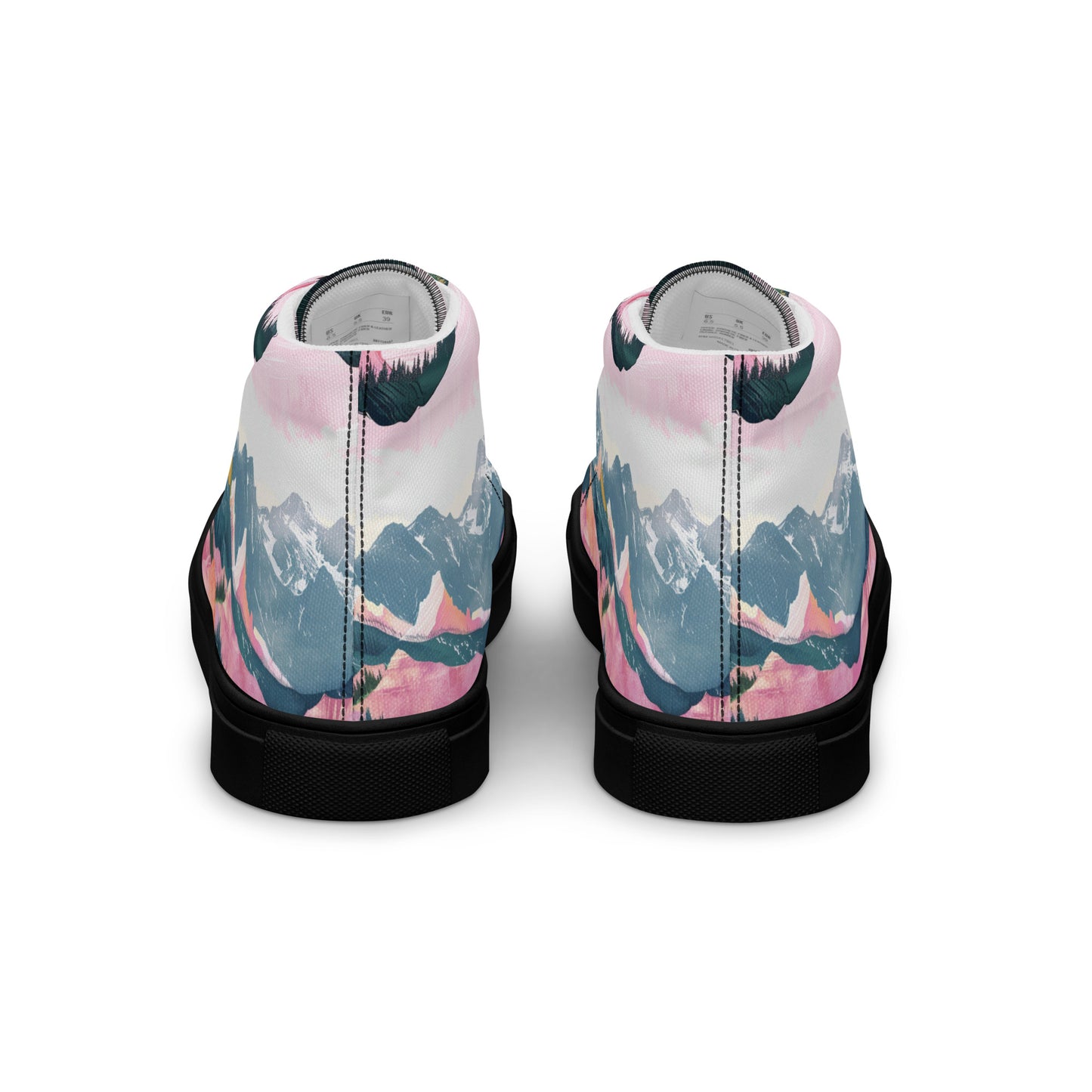 Ski Season Women’s High Top Canvas Shoes