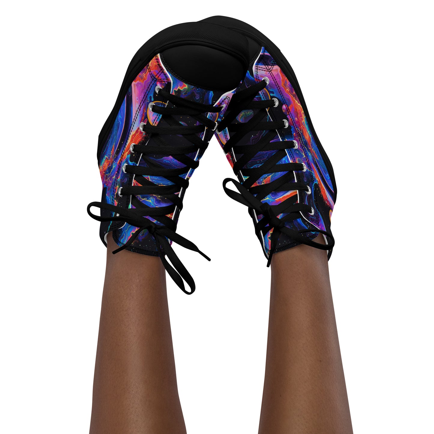Planetary Highway Women’s High Top Canvas Shoes