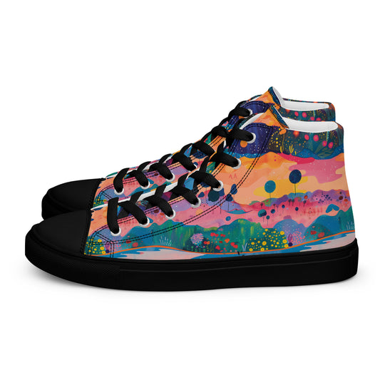 Rolling Meadow Women’s High Top Canvas Shoes