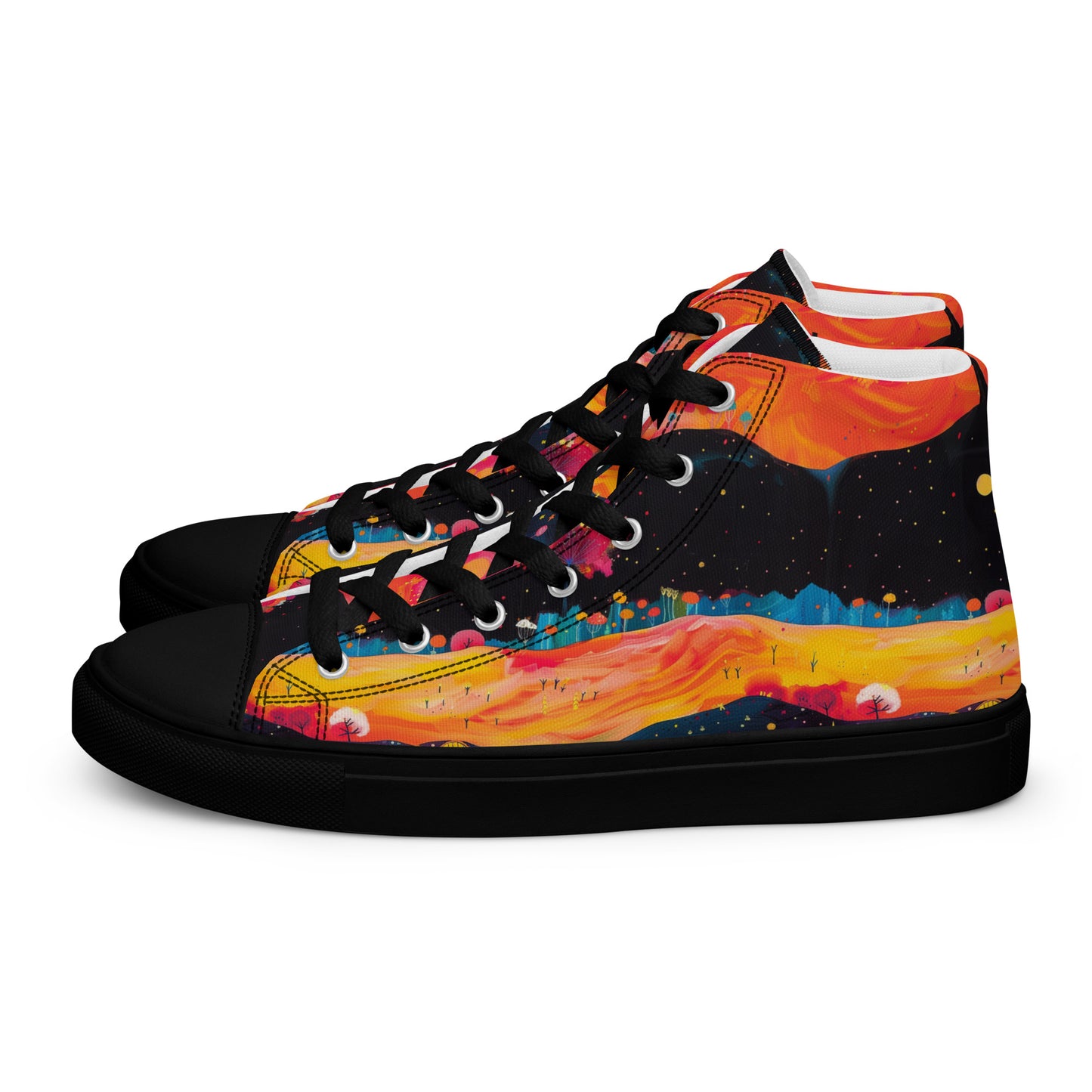 Fields Aglow Women’s High Top Canvas Shoes