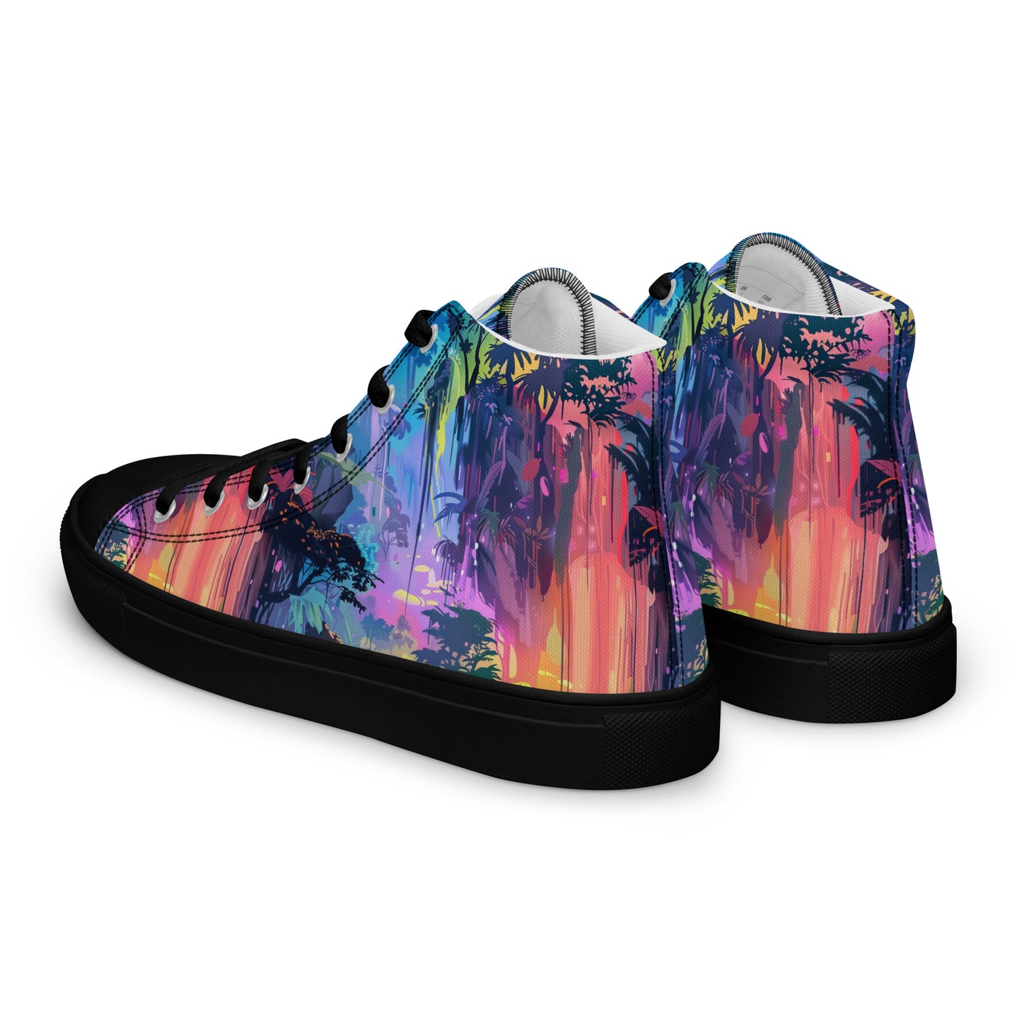 Sun Catcher Women’s High Top Canvas Shoes