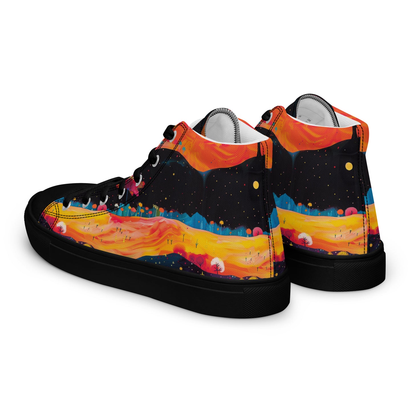 Fields Aglow Women’s High Top Canvas Shoes